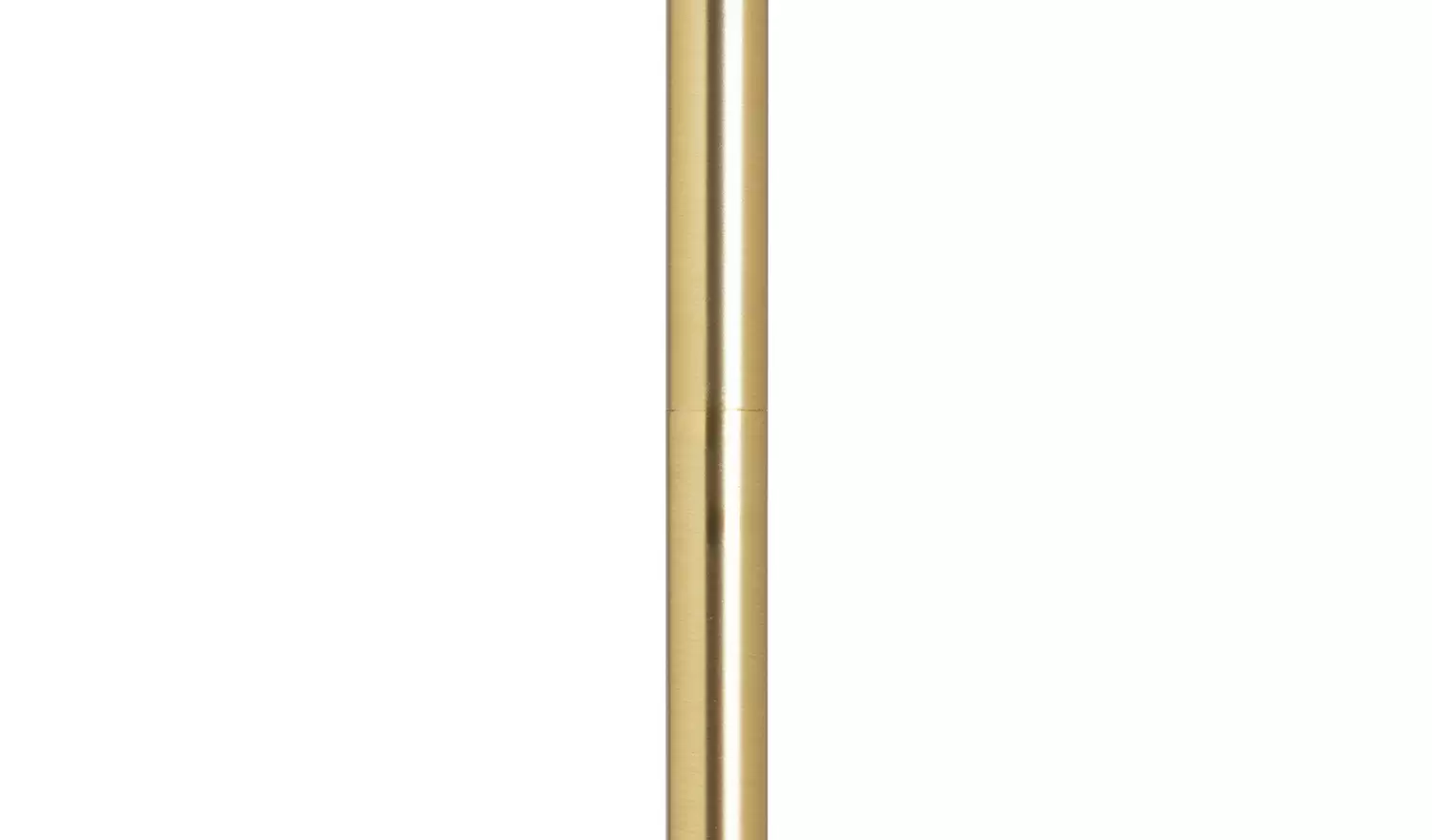 Habitat Mushroom Floor Lamp - Brushed Brass