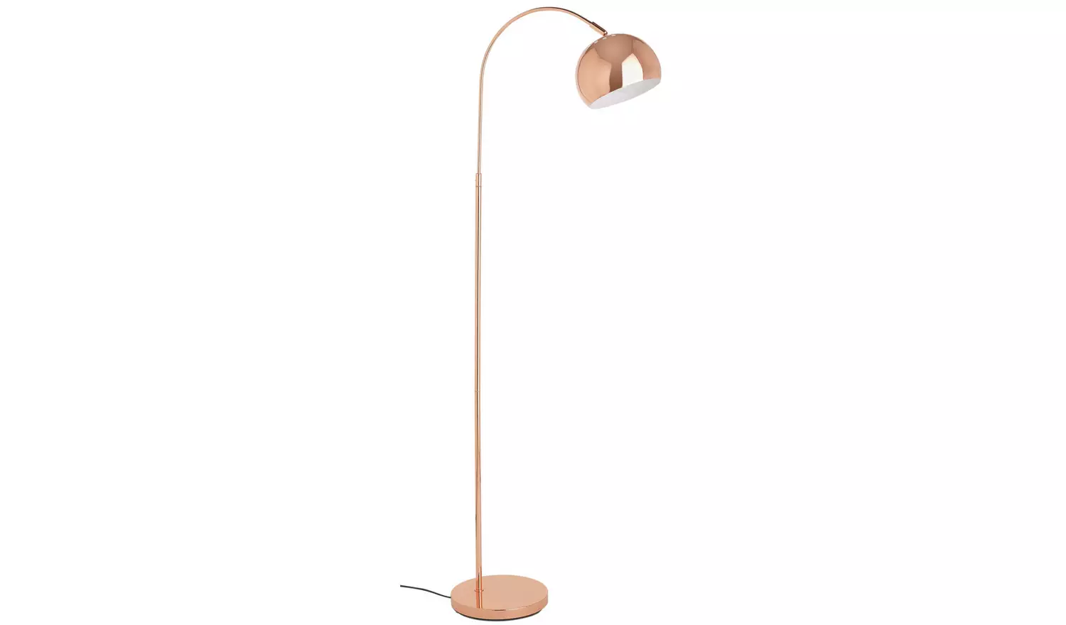 Argos Home Curva Floor Lamp - Copper