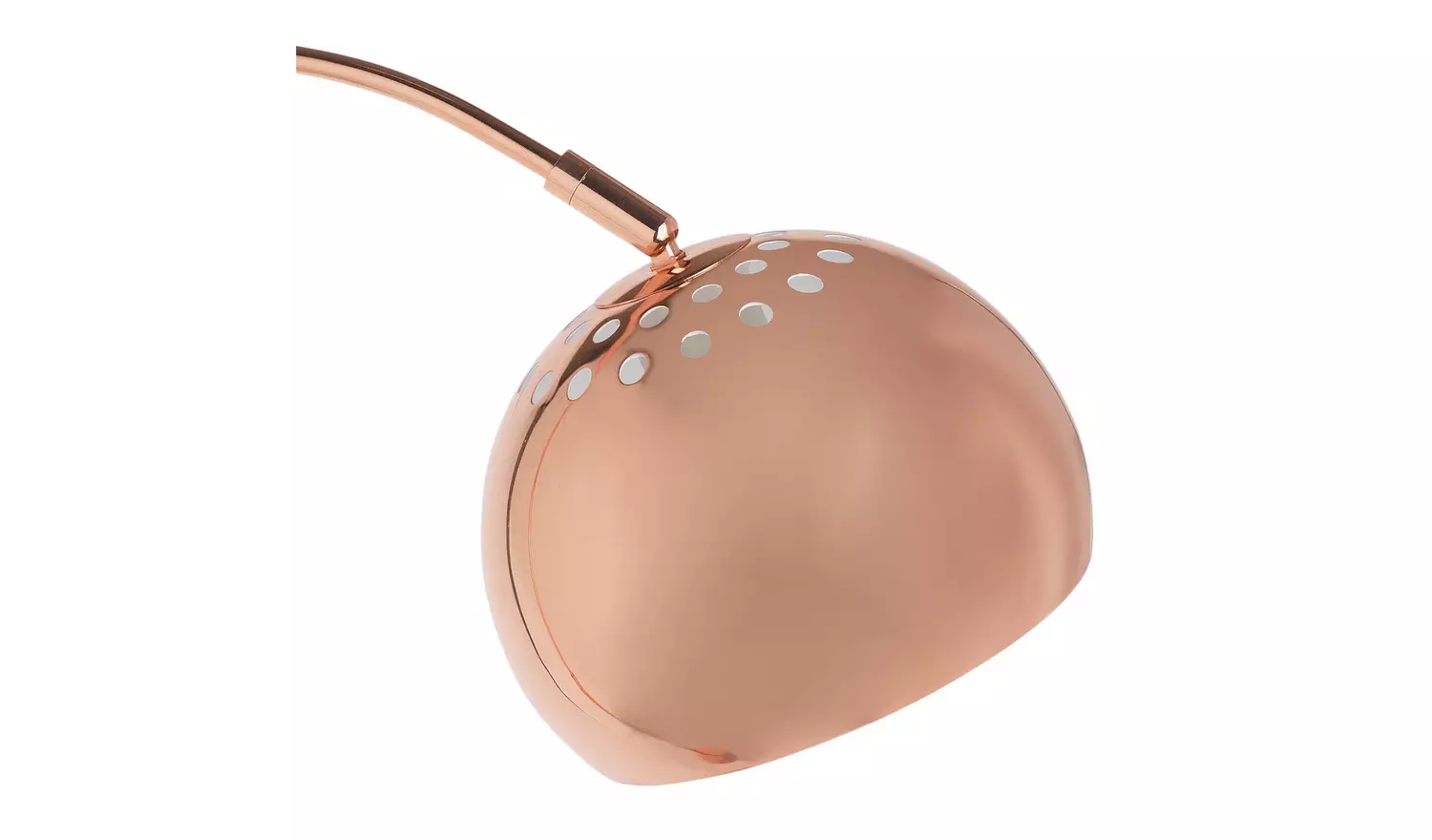 Argos Home Curva Floor Lamp - Copper