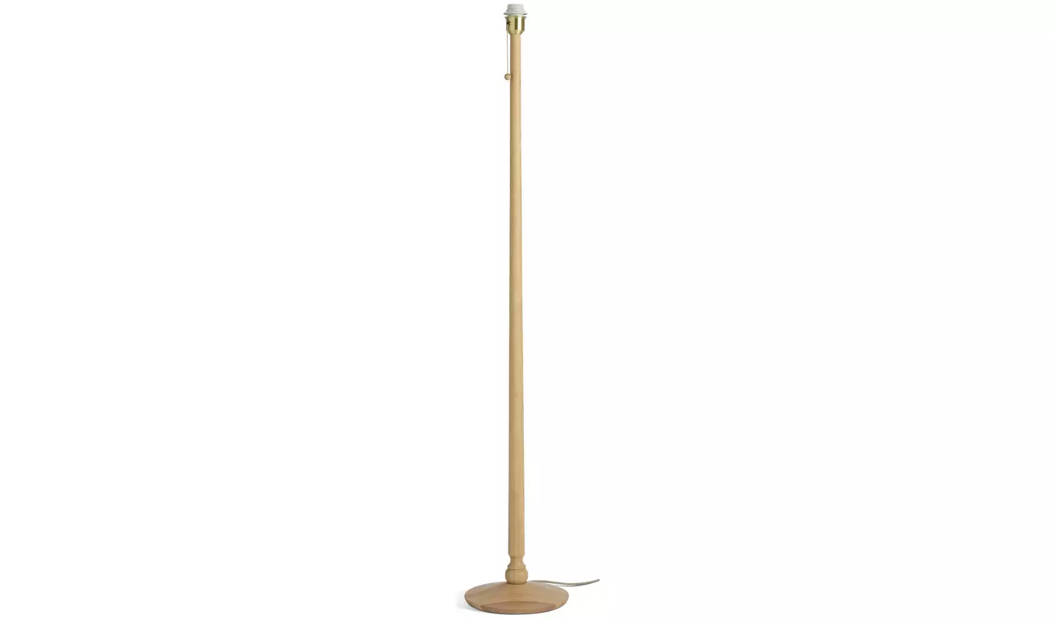 Habitat x Morris & Co. Wooden Floor Lamp Base Only - Natural