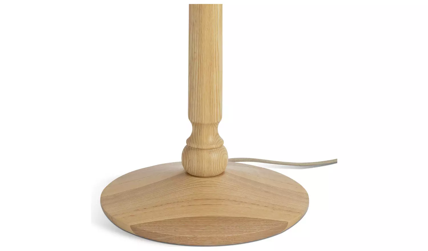 Habitat x Morris & Co. Wooden Floor Lamp Base Only - Natural