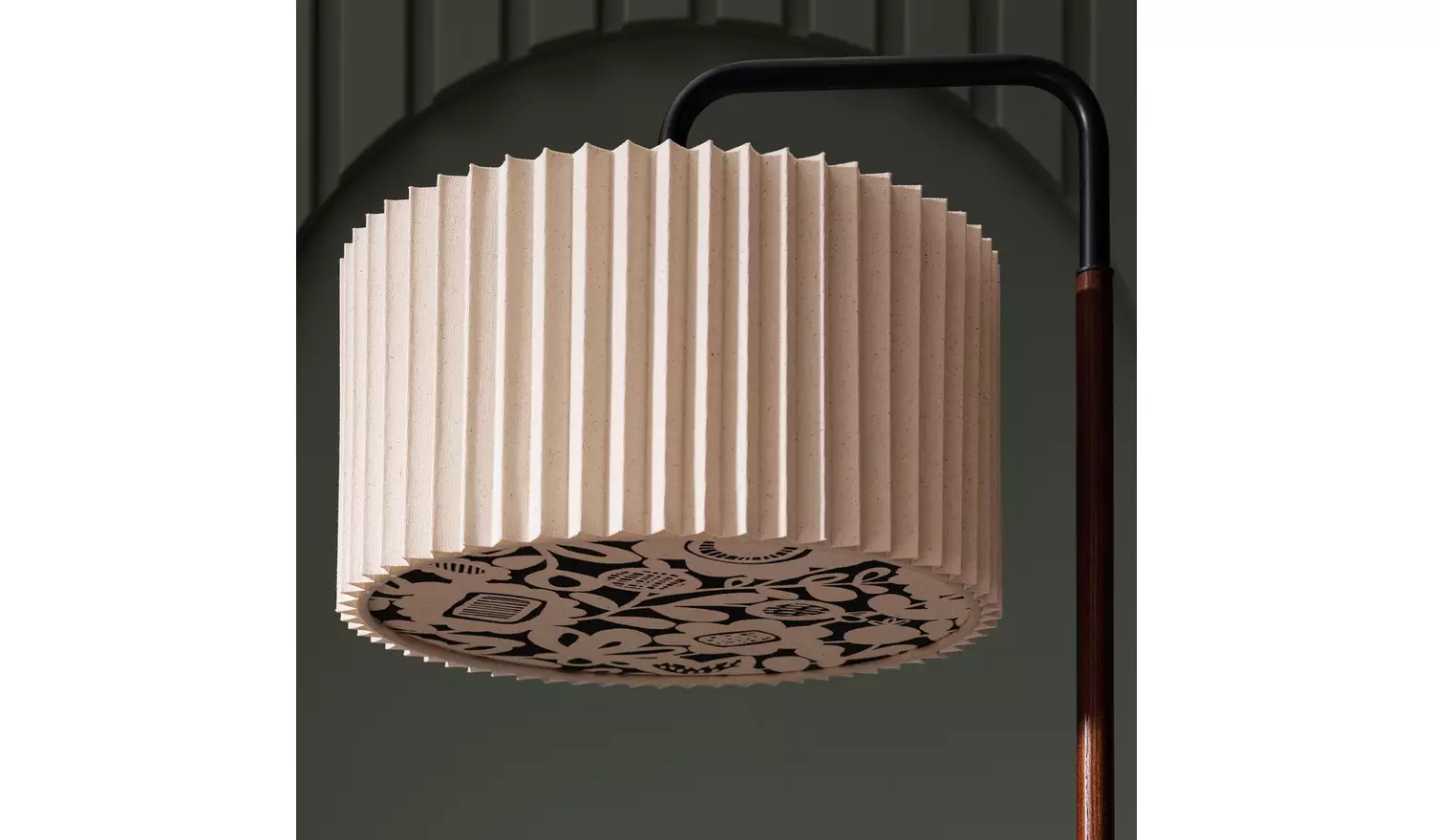 Habitat x Scion Kukkia Floor Lamp - Cream