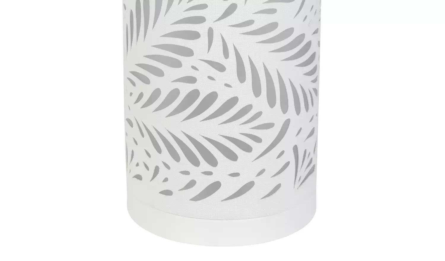Argos Home Cut Out Leaf Column Floor Lamp - White