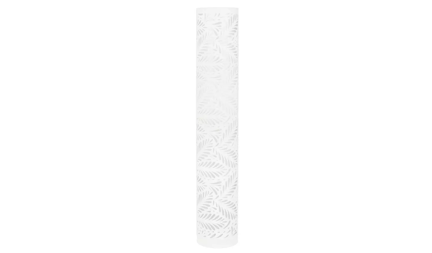 Argos Home Cut Out Leaf Column Floor Lamp - White