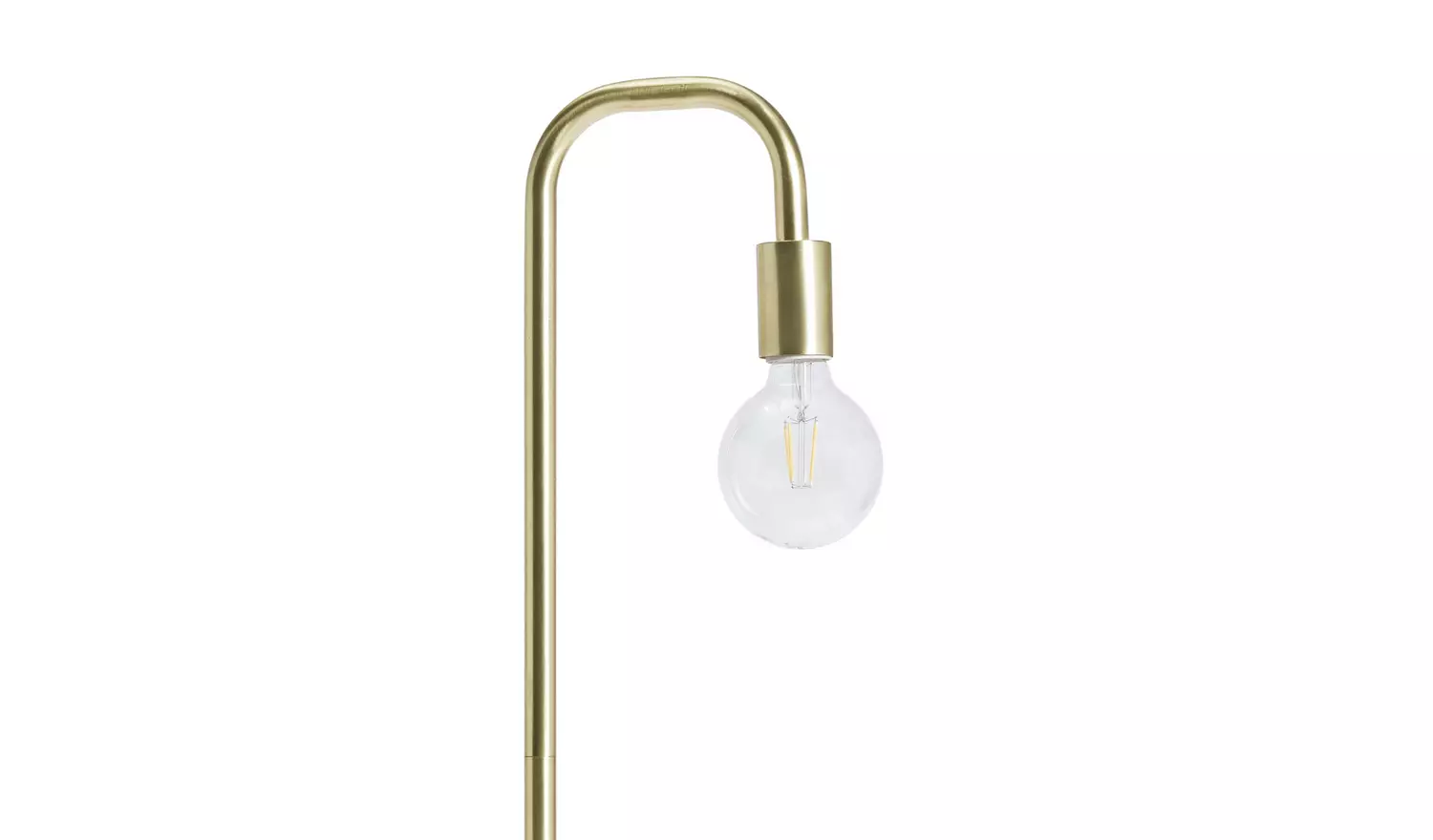 Habitat Rayner Floor Lamp - Brass