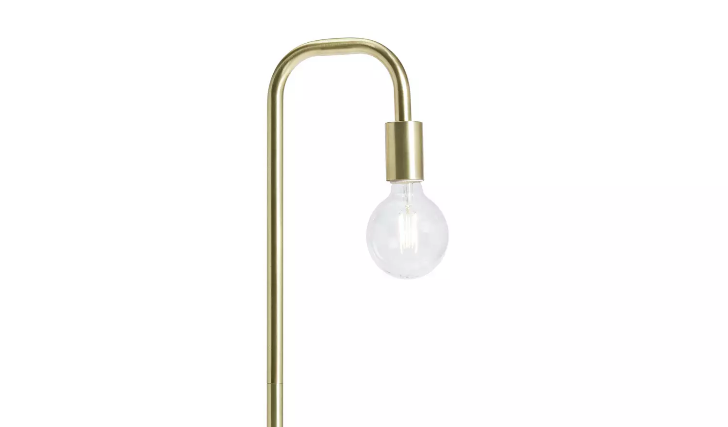 Habitat Rayner Floor Lamp - Brass