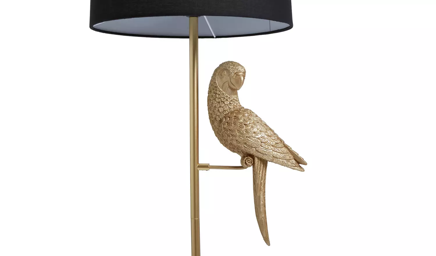 Argos Home Pax The Parrot Floor Lamp - Gold and Black