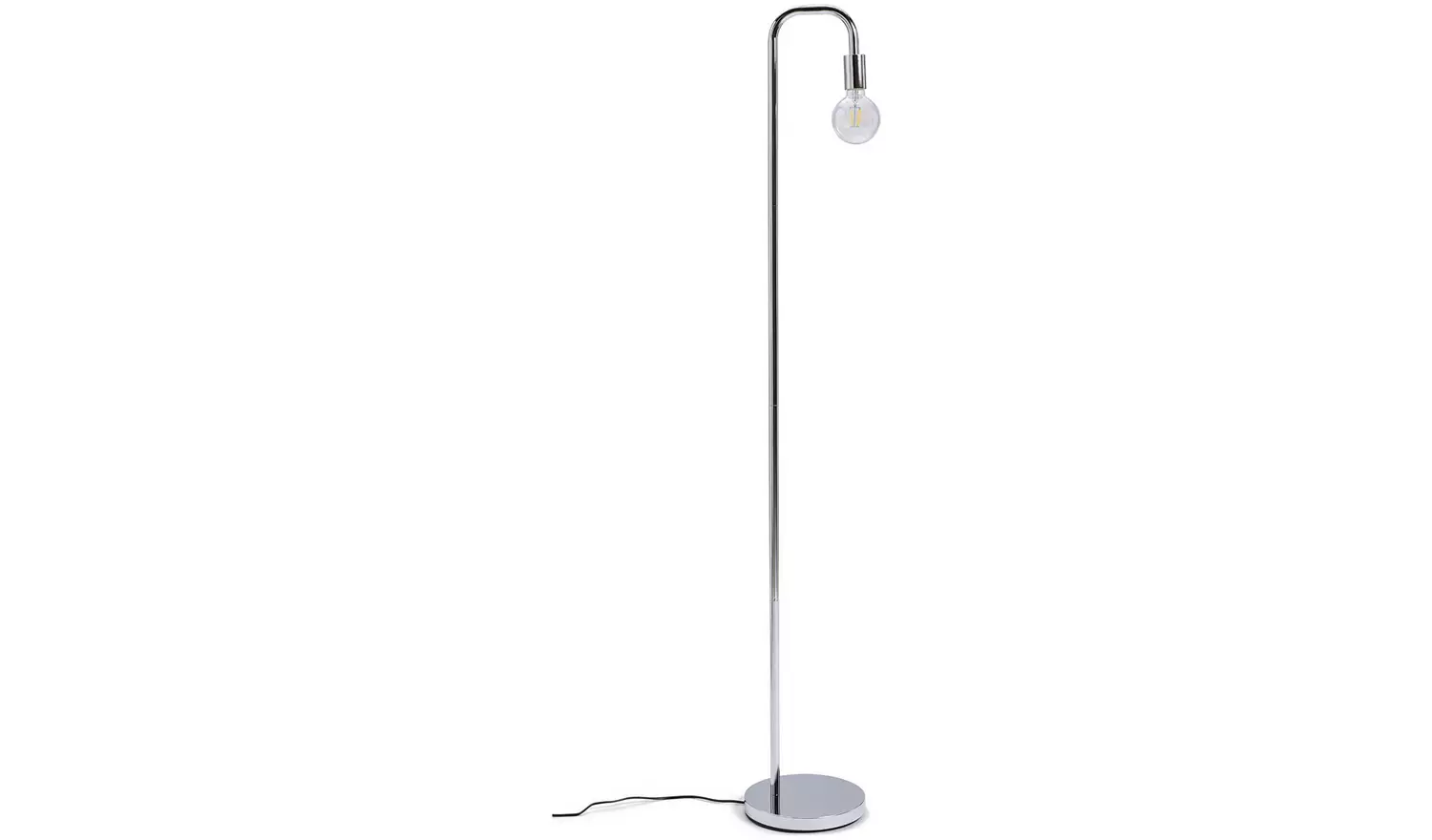 Habitat Rayner Floor Lamp - Chrome