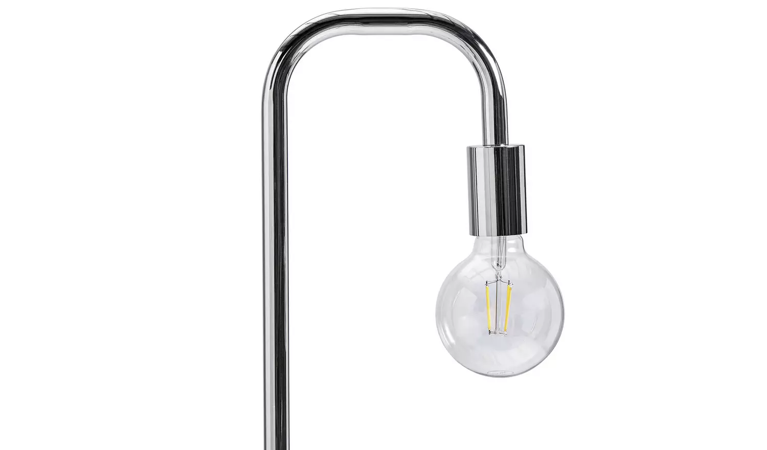 Habitat Rayner Floor Lamp - Chrome