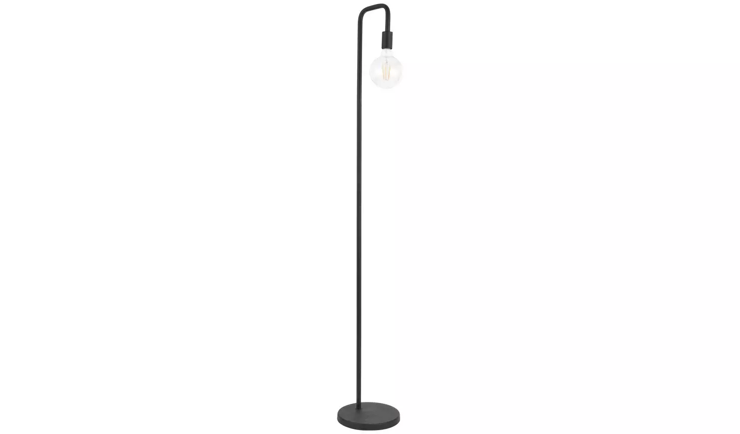 Habitat Rayner Industrial Floor Lamp - Black