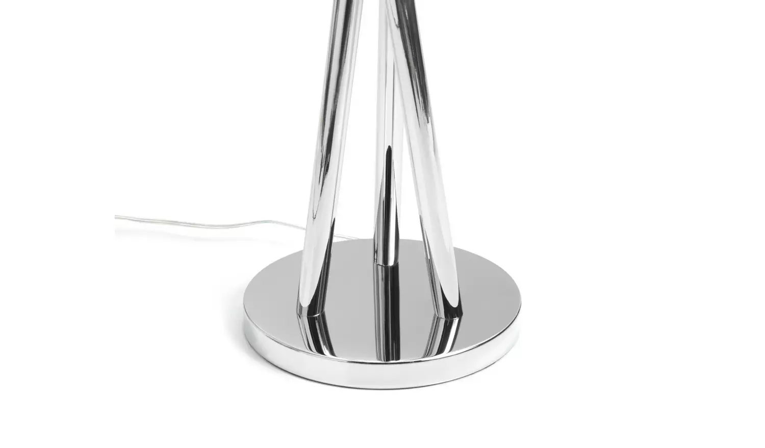 Argos Home Bubble 3 Light Floor Lamp - Chrome