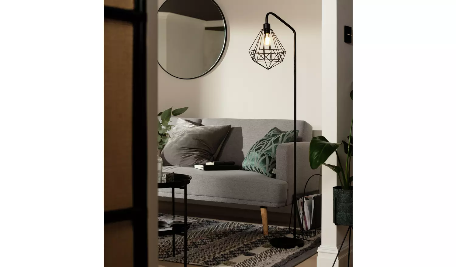 Argos Home Kanso Floor Lamp - Black