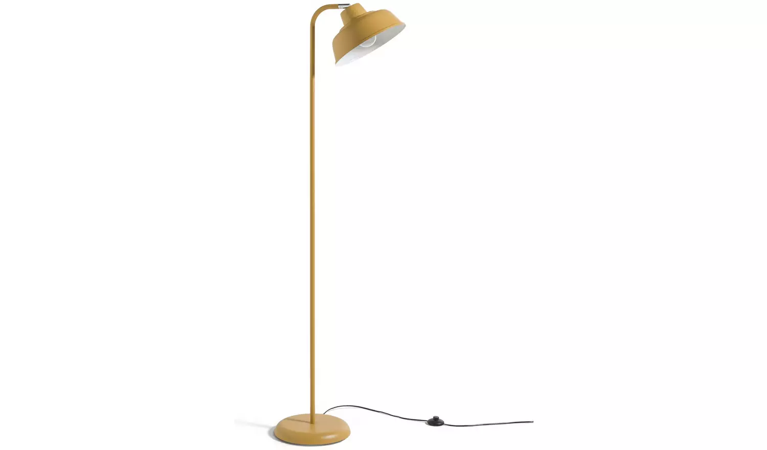 Habitat Benson Floor Lamp - Mustard