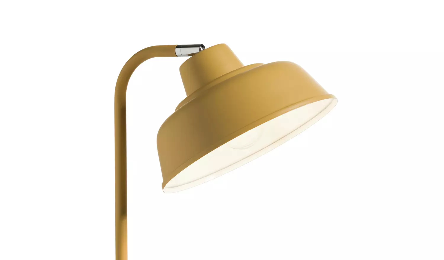 Habitat Benson Floor Lamp - Mustard