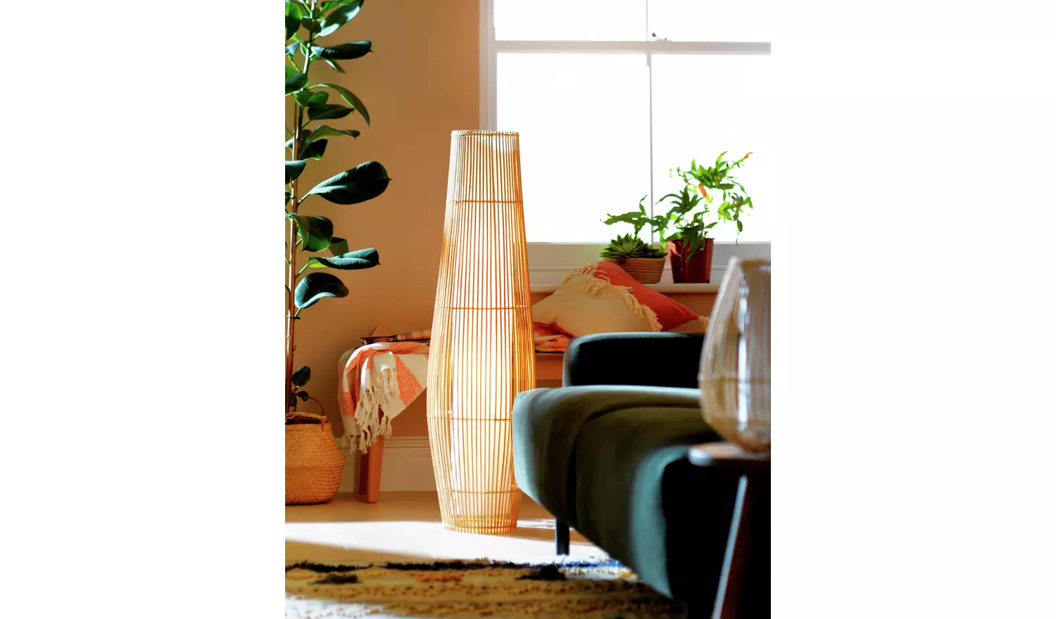 Argos Home Sirit Floor Lamp - Natural