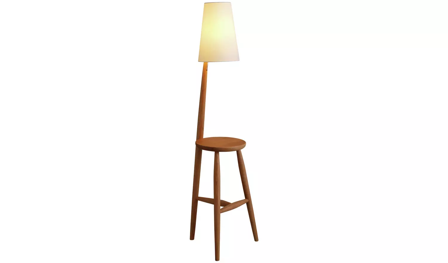 Habitat Wallace Complete Floor Lamp - Oak