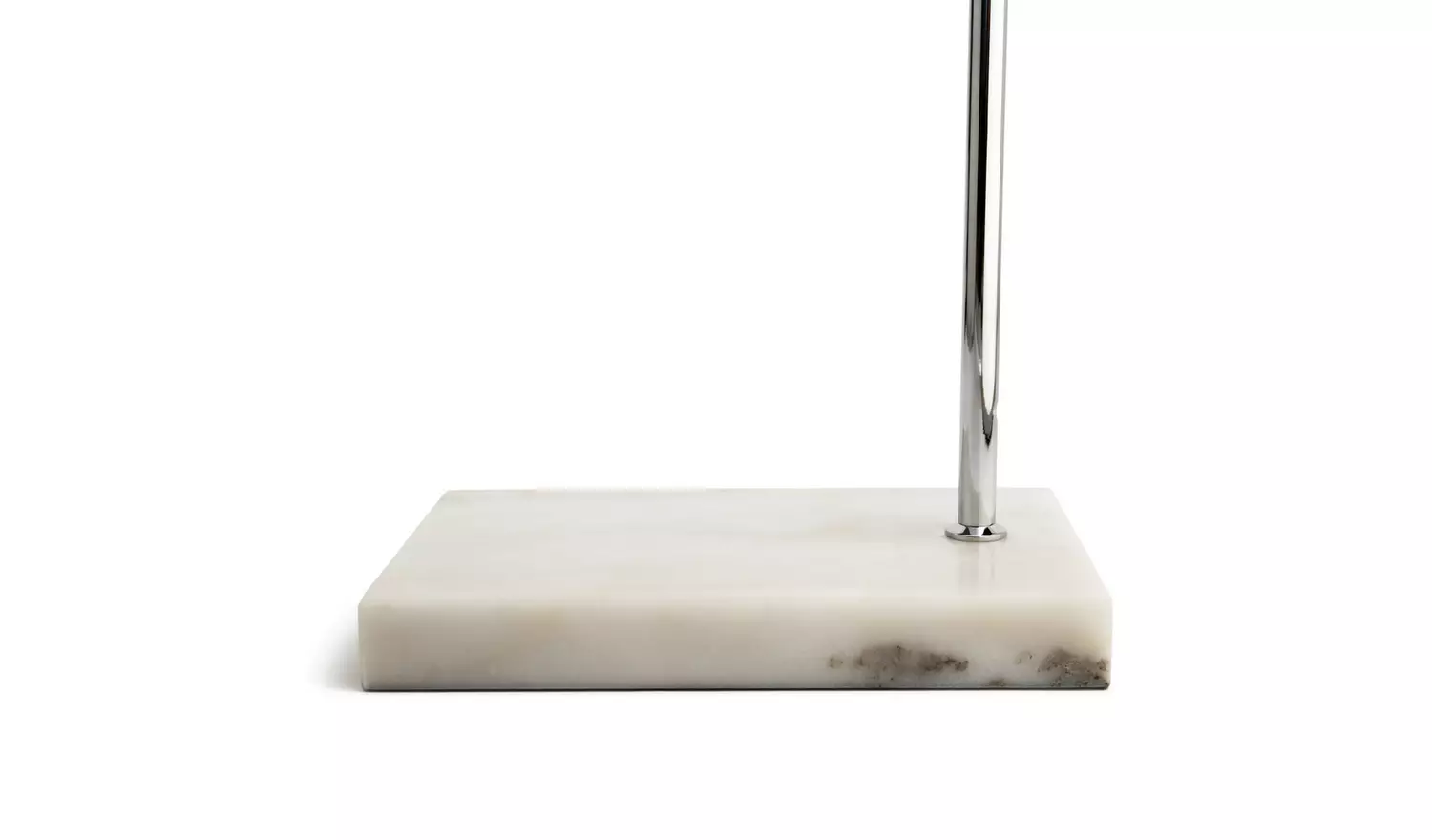 Habitat Nalone Arc Floor Lamp – Chrome & Marble