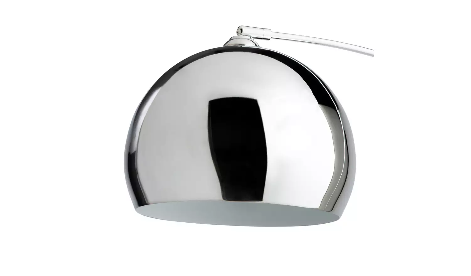 Habitat Nalone Arc Floor Lamp – Chrome & Marble