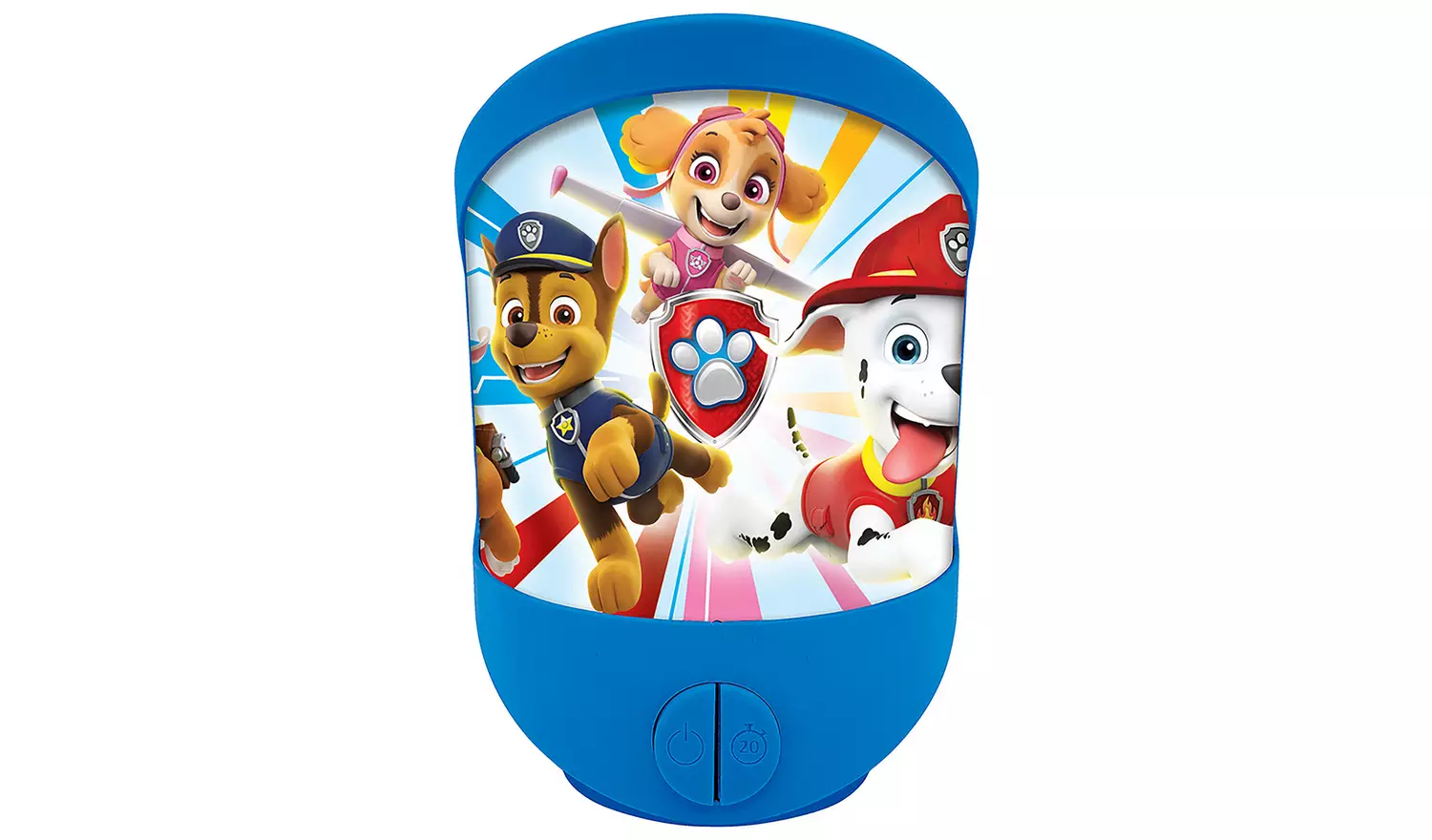 Paw Patrol Kids LED 3D Wall and Table Night Light - Blue