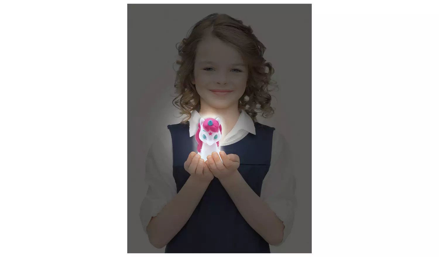 Unicorn Kids LED 3D Design Colour Changing Night Light-White