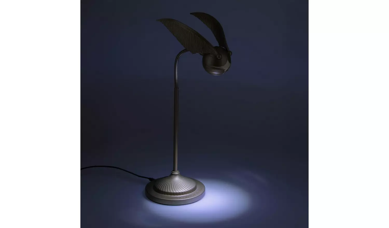Harry Potter Golden Snitch Posable LED Kids Desk Lamp - Gold