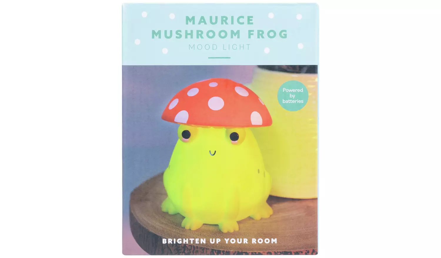Fizz Creations Maurice Mushroom Frog Mood Light