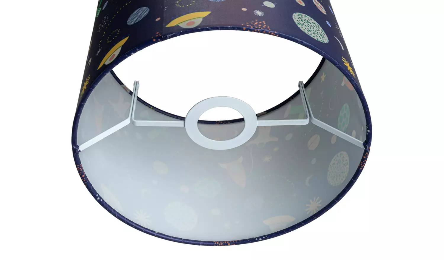 Habitat Kids Glow-in-the-Dark Space Drum Lampshade - 25cm