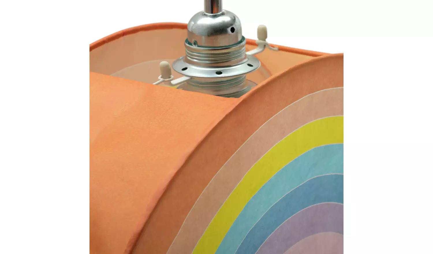 Habitat Kids Rainbow Paper Shade - Multicoloured