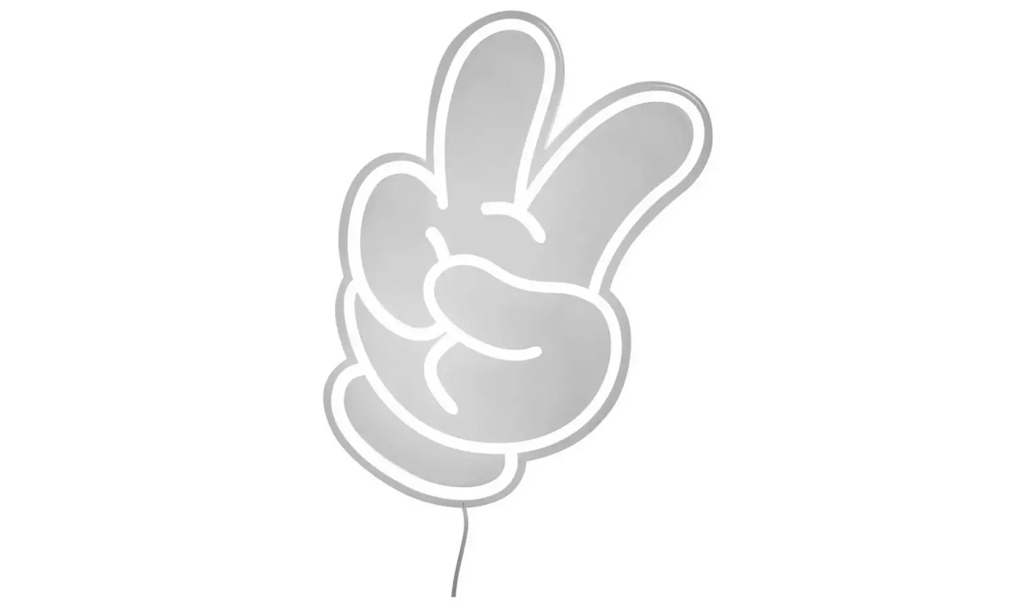 Yellowpop Disney Glove Peace LED Neon Effect Light