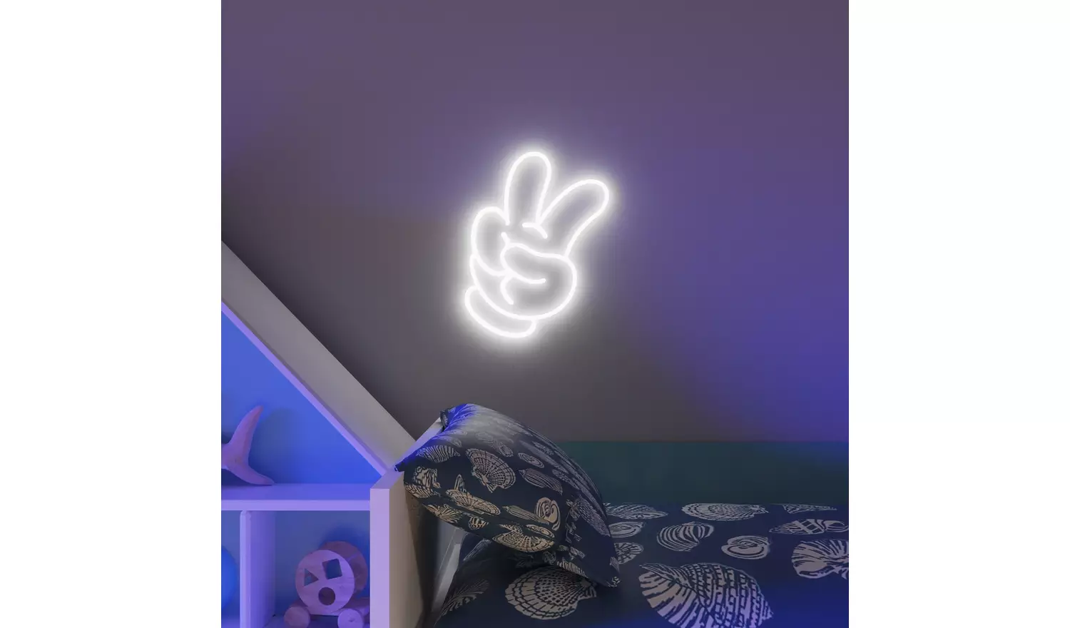Yellowpop Disney Glove Peace LED Neon Effect Light