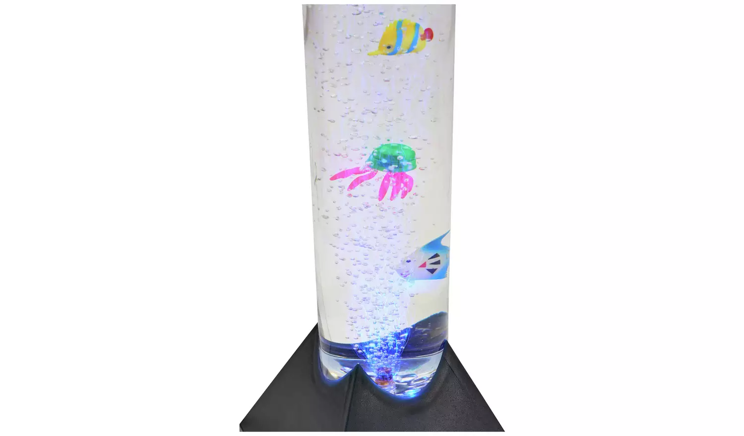 Argos Home Sensory Bubble Fish Floor Lamp - Black