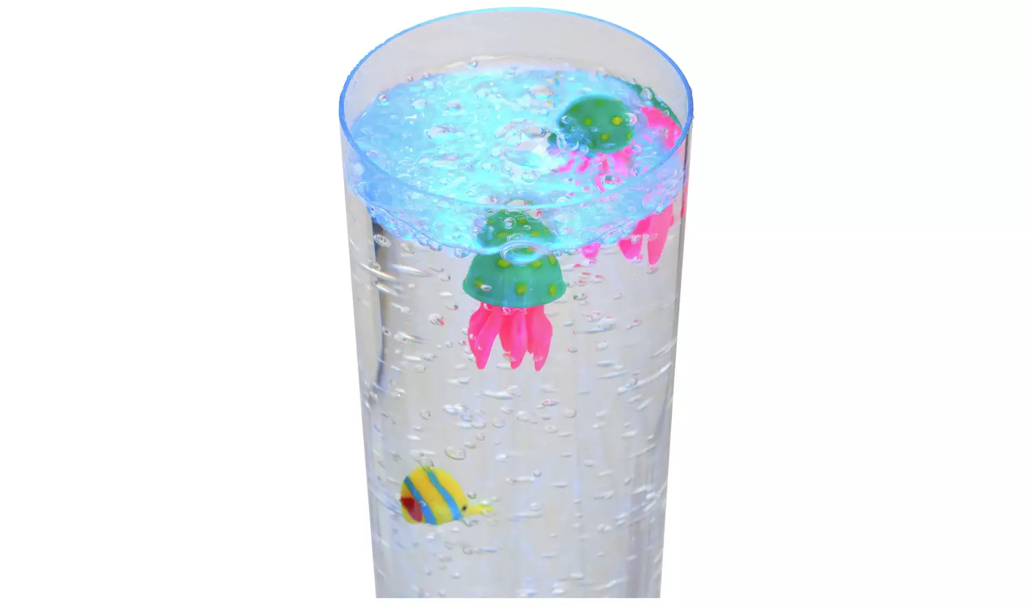 Argos Home Sensory Bubble Fish Floor Lamp - Black