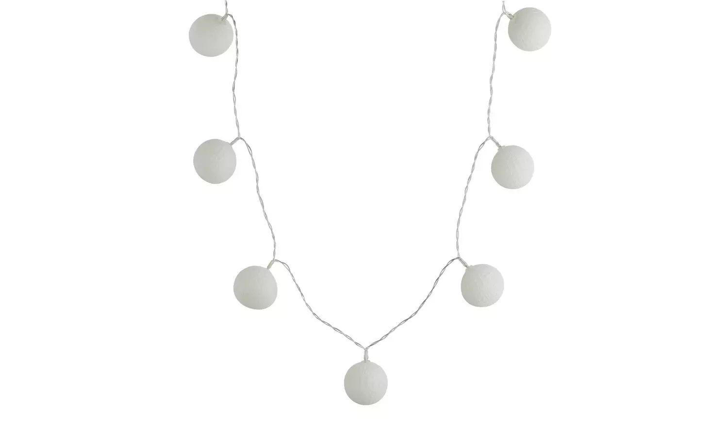Habitat Ball String Lights - White