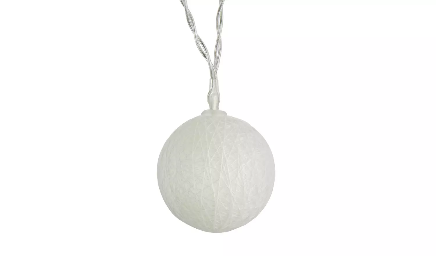 Habitat Ball String Lights - White