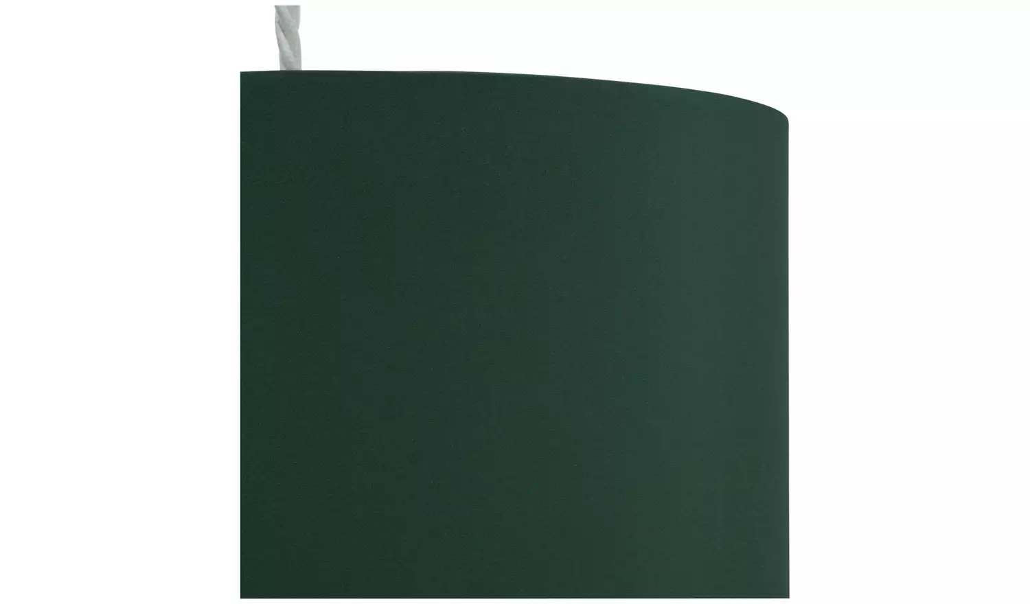 Argos Home Dark Green Easy Fit Drum Lampshade - 30cm