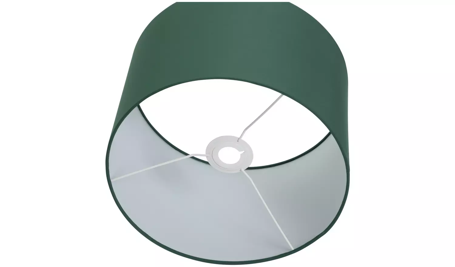 Argos Home Dark Green Easy Fit Drum Lampshade - 30cm