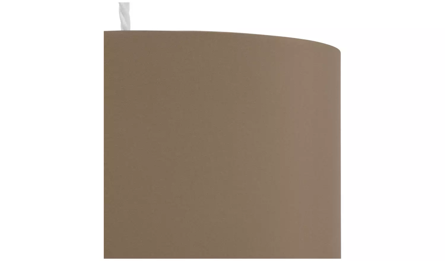 Argos Home Taupe Easy Fit Drum Lampshade - 30 cm