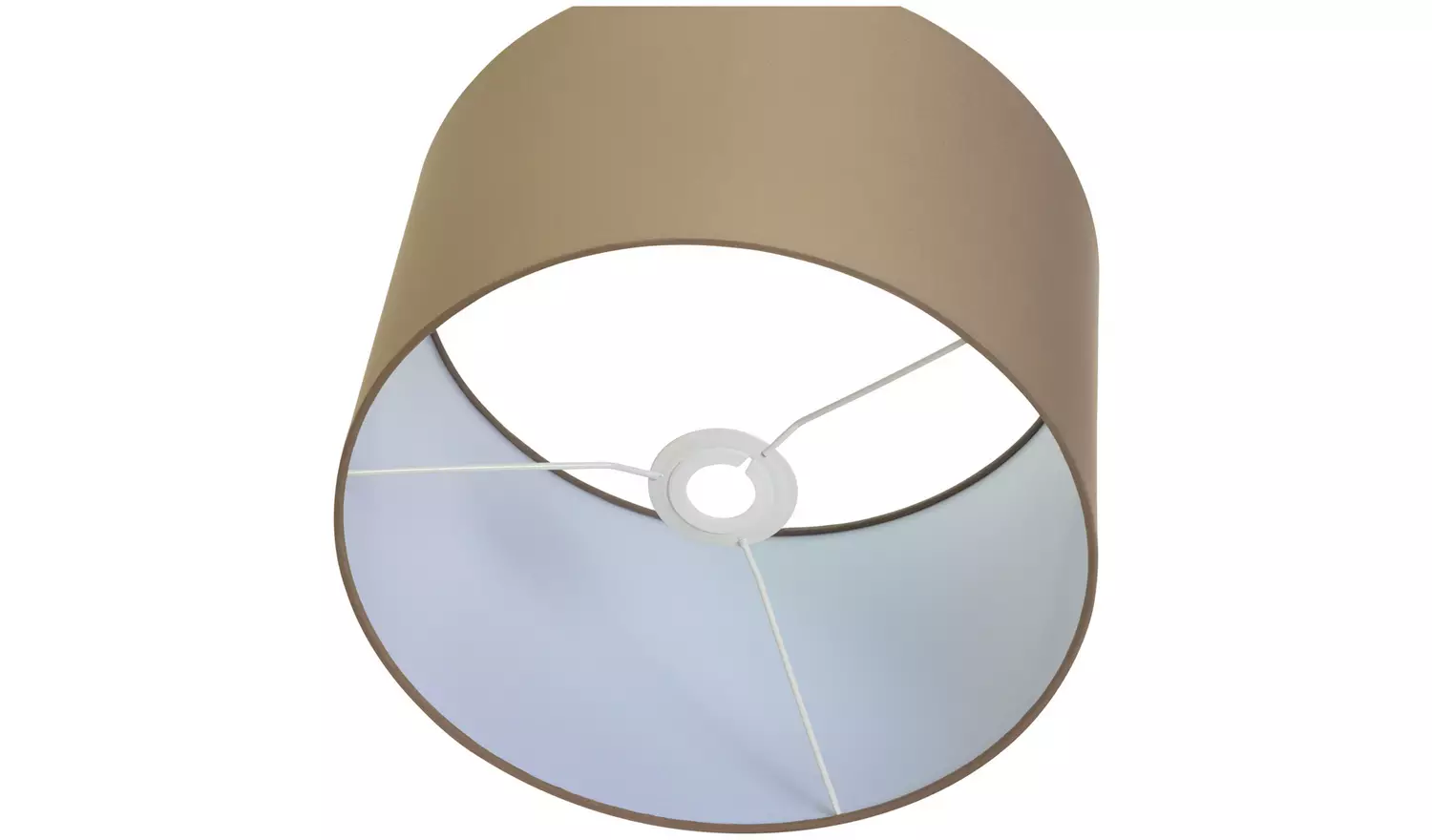Argos Home Taupe Easy Fit Drum Lampshade - 30 cm
