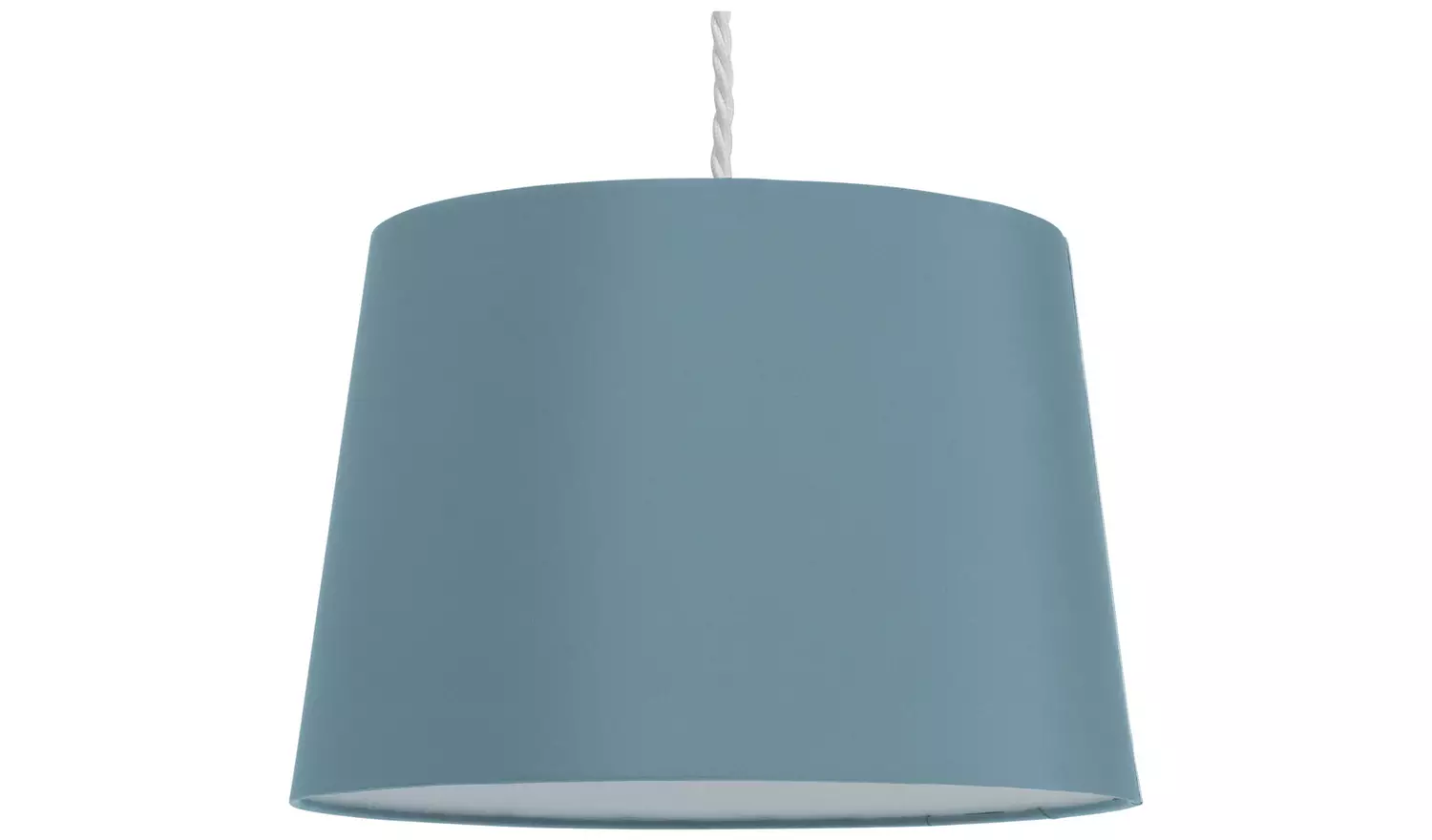 Argos Home Cadet Blue Easy Fit Tapered Lampshade - 29cm