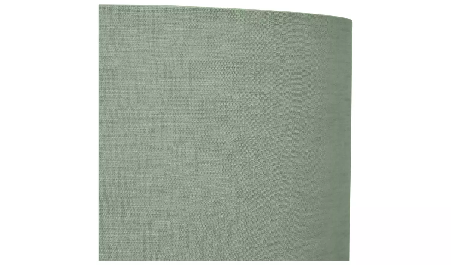 Habitat Sage Green Linen Effect Easy Fit Drum Lampshade-49cm
