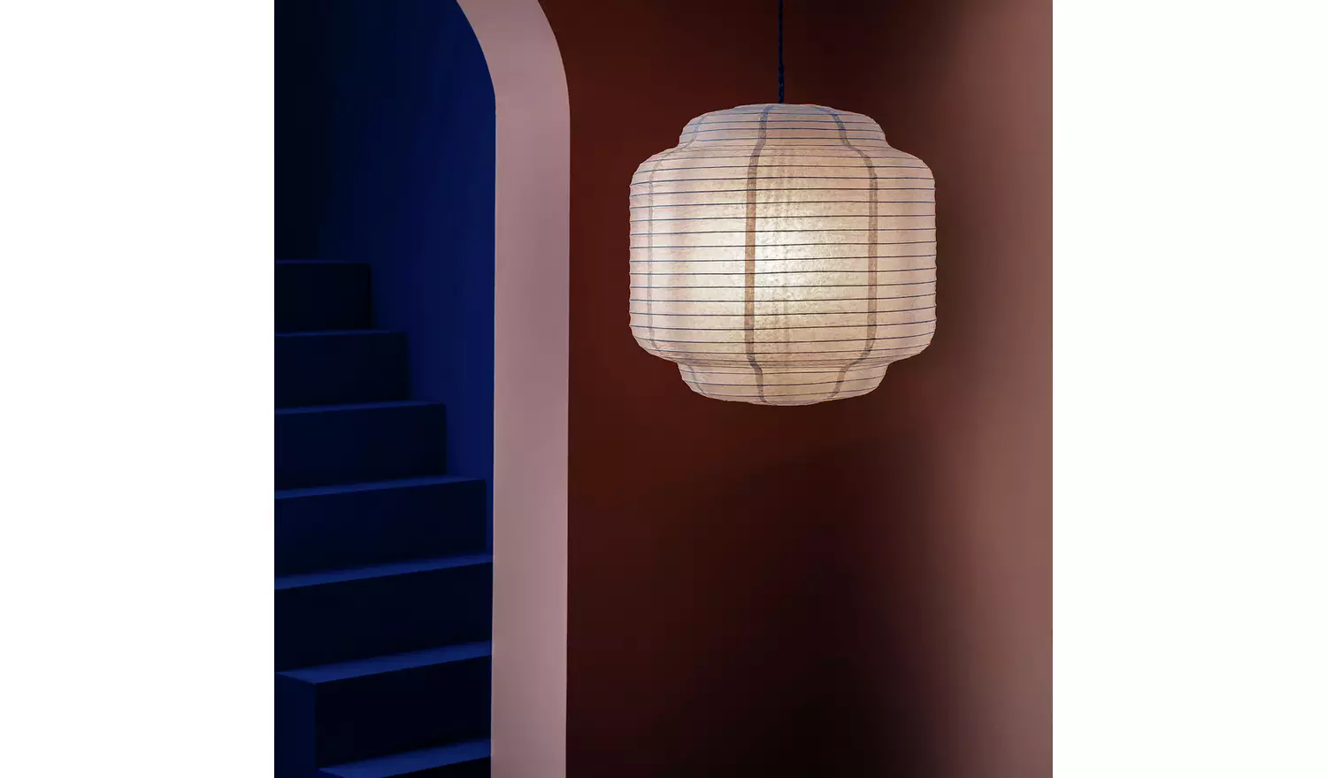 Habitat 60 Cirro Easy Fit Paper Shade - 45x45cm - White