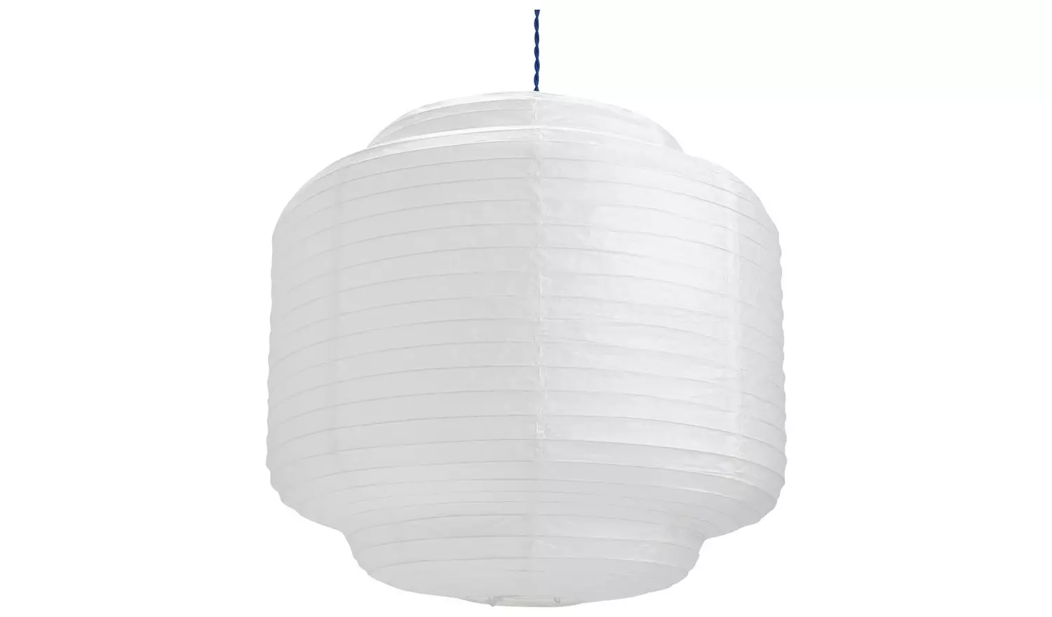 Habitat 60 Cirro Easy Fit Paper Shade - 45x45cm - White