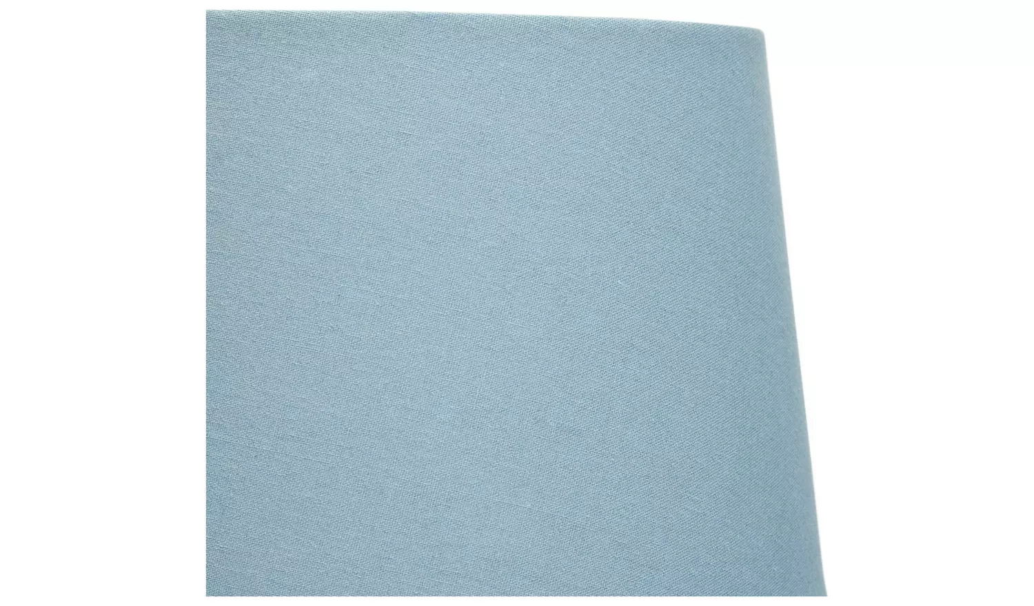Habitat Blue Textured Easy Fit Tapered Lampshade - 30cm