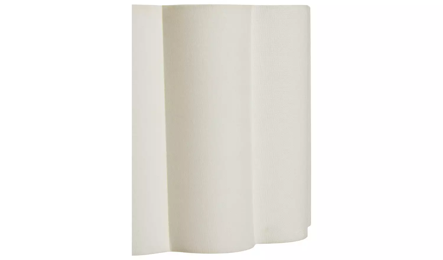 Habitat Pleat Natural Easy Fit Lampshade - 30cm