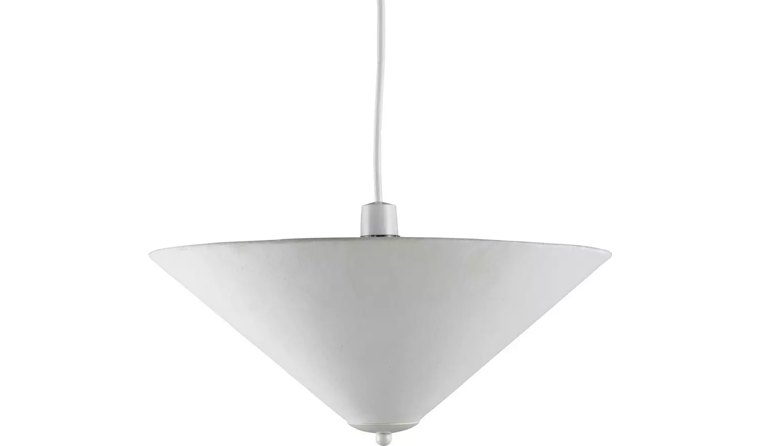 Argos Home Set of 2 Cream Conical Pendant Shades - 40cm