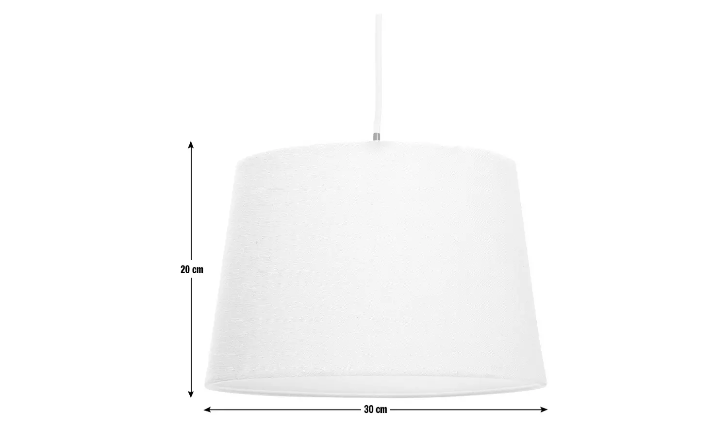 Habitat Pink Textured Easy Fit Tapered Lampshade - 30cm