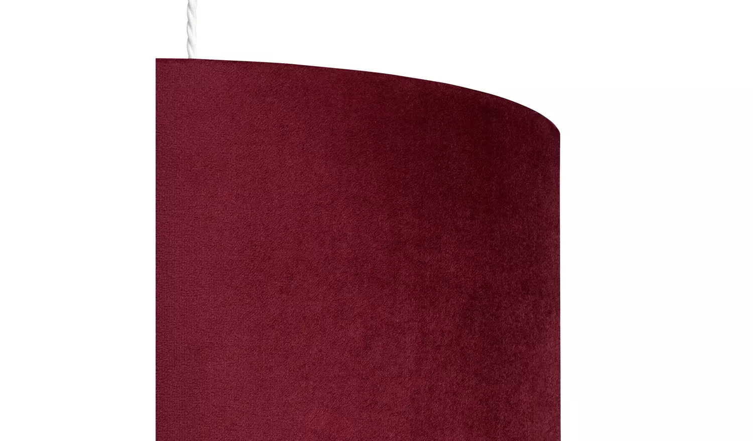 Habitat Walnut Easy Fit Drum Lampshade - 35cm
