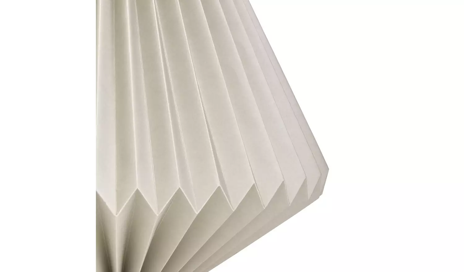 Habitat Origami Grey Paper Easy Fit Lampshade - 30cm