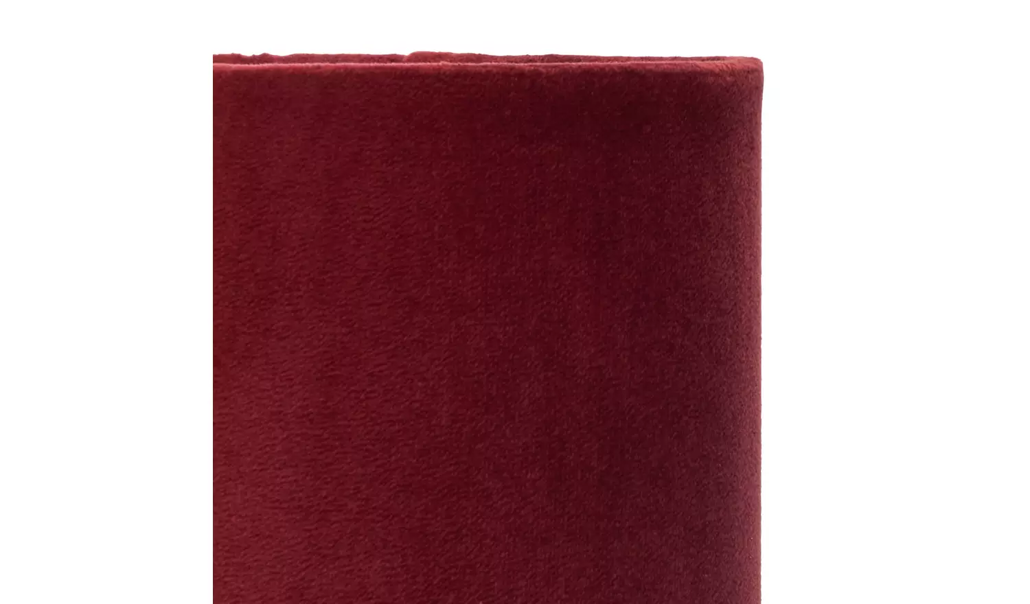 Habitat Dark Red Velvet Easy Fit Drum Lampshade - 30cm