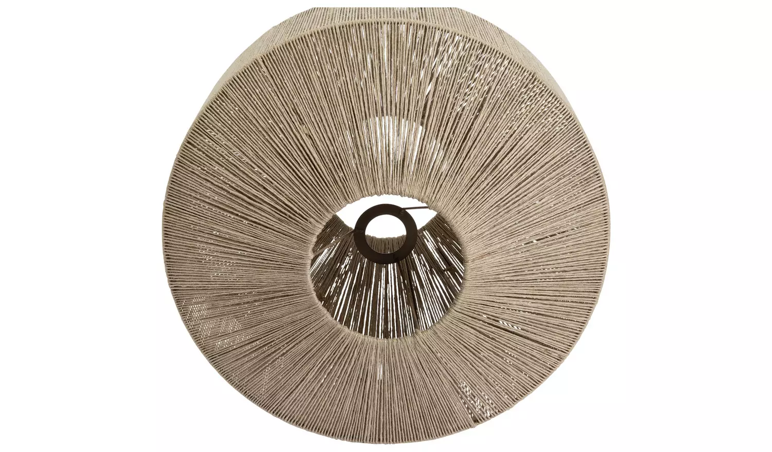Habitat Jute Natural Oversized Easy Fit Lampshade - 45cm